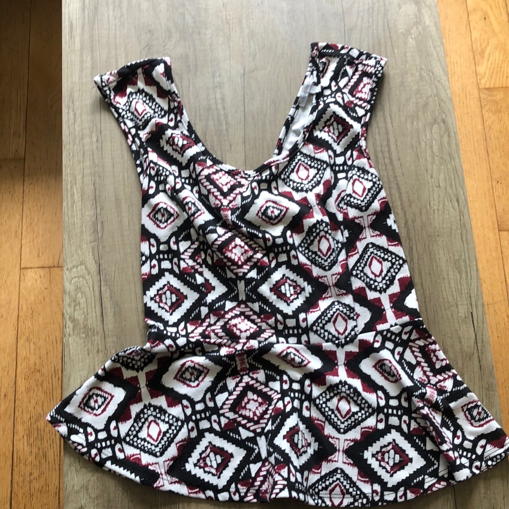 Patterned blouse